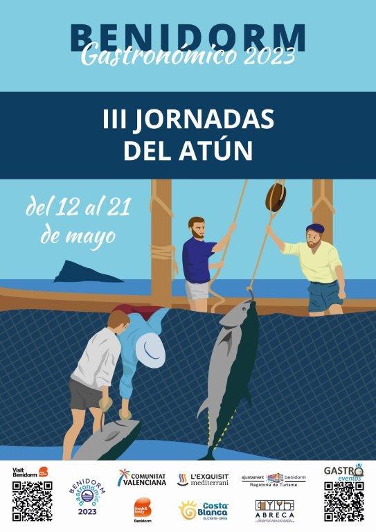 Cartel III Jornadas del Atún de Benidorm